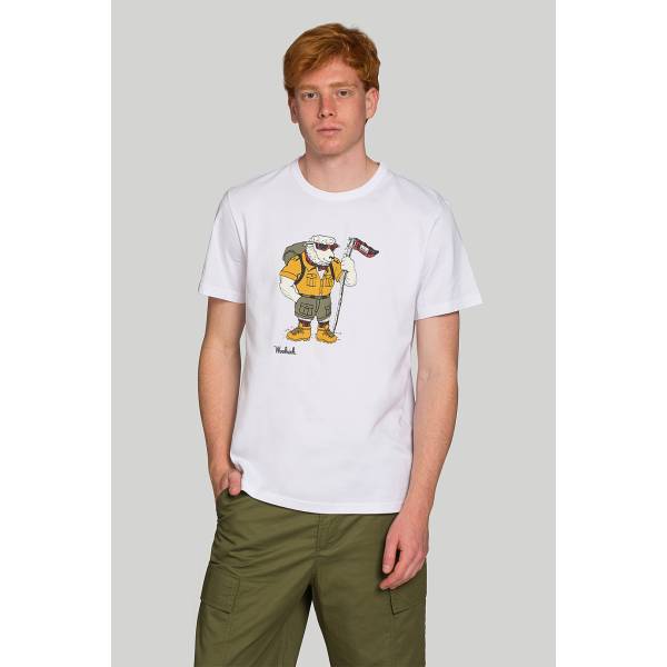  Футболка Woolrich ANIMATED SHEEP TEE Мануфактура outlet village 