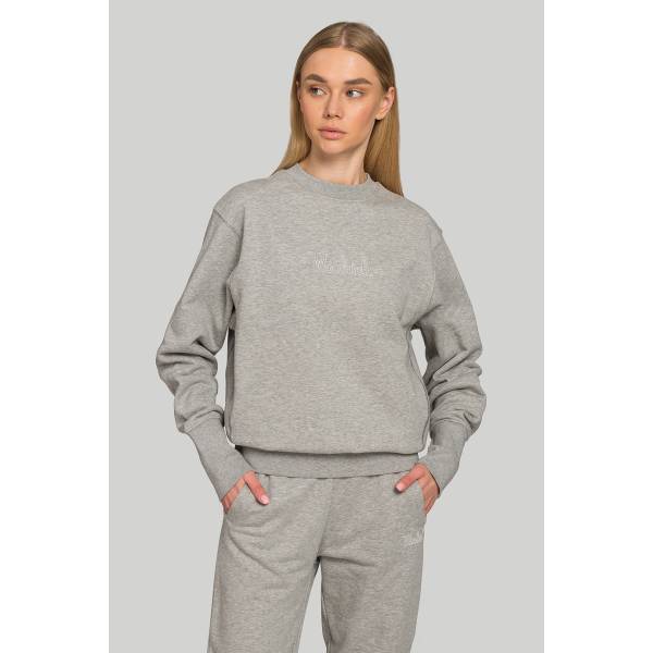  Свитшот Woolrich LOGO CREWNECK SWEATSHIRT Мануфактура outlet village 