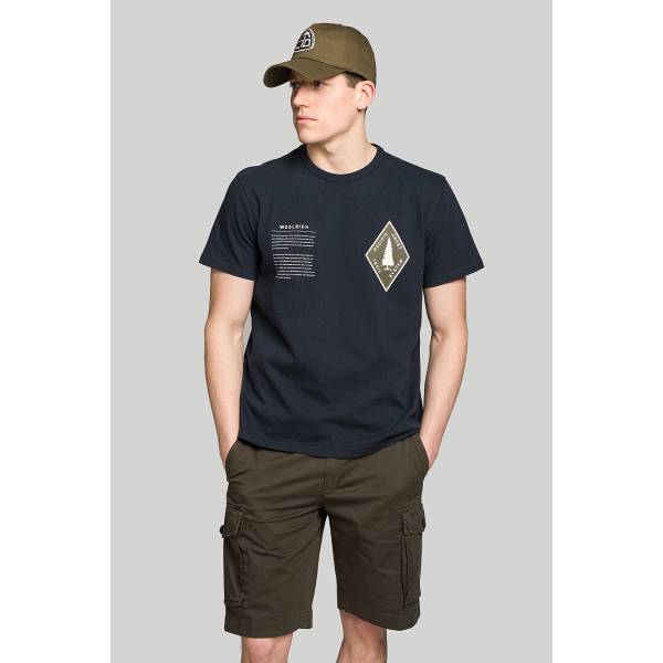  Футболка Woolrich GRAPHIC PATCH TEE Мануфактура outlet village 