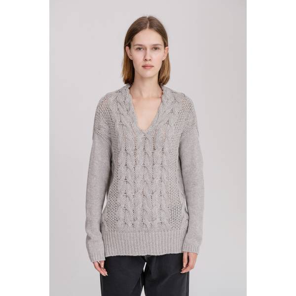  Пуловер Ma`ry`ya LTGREY Мануфактура outlet village 