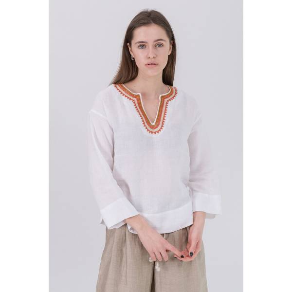  блузка INCOTEX SLOWEAR Мануфактура outlet village 