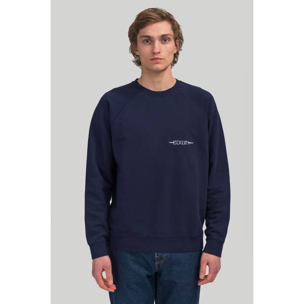 Свитшот Edwin Blue Souvenir From Japan Мануфактура outlet village 