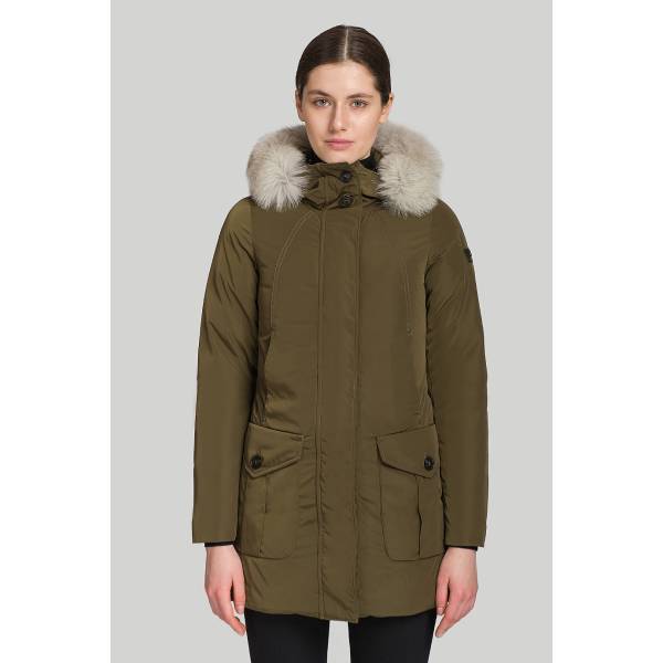  пуховик Peuterey из полиэстера Мануфактура outlet village 
